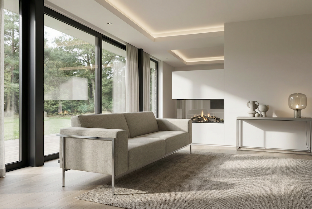 Modern Woonstijl met Harvink Forum bank