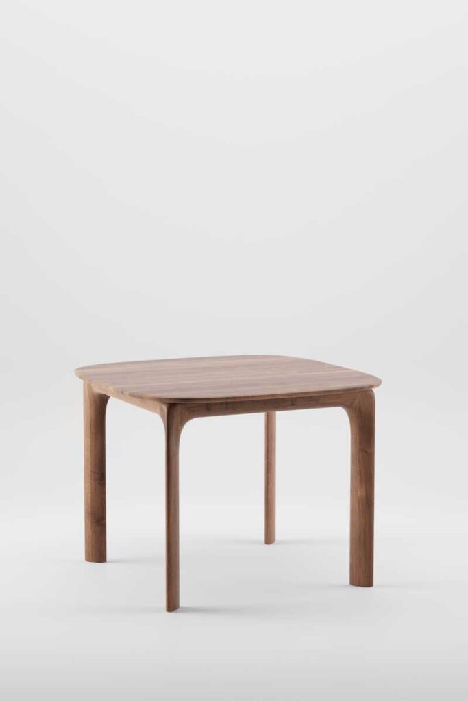 Fin uitschuiftafel vierkant