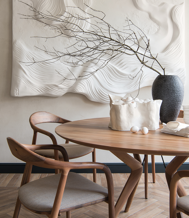Artisan Lakri eettafel rond