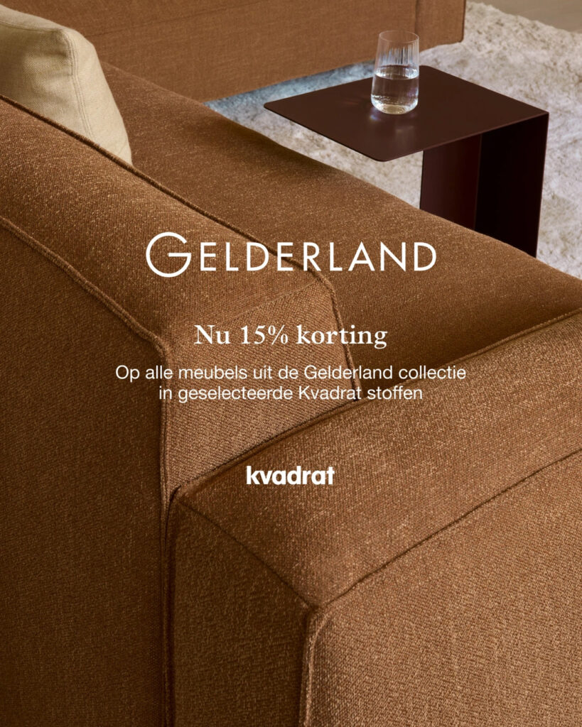 Gelderland 15% kortingsactie